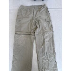 Columbia Men's convertible Khaki Pants Hiking Gorpcore Outdoors